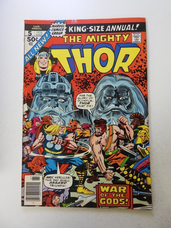 Thor Annual #5 (1976) FN/VF condition