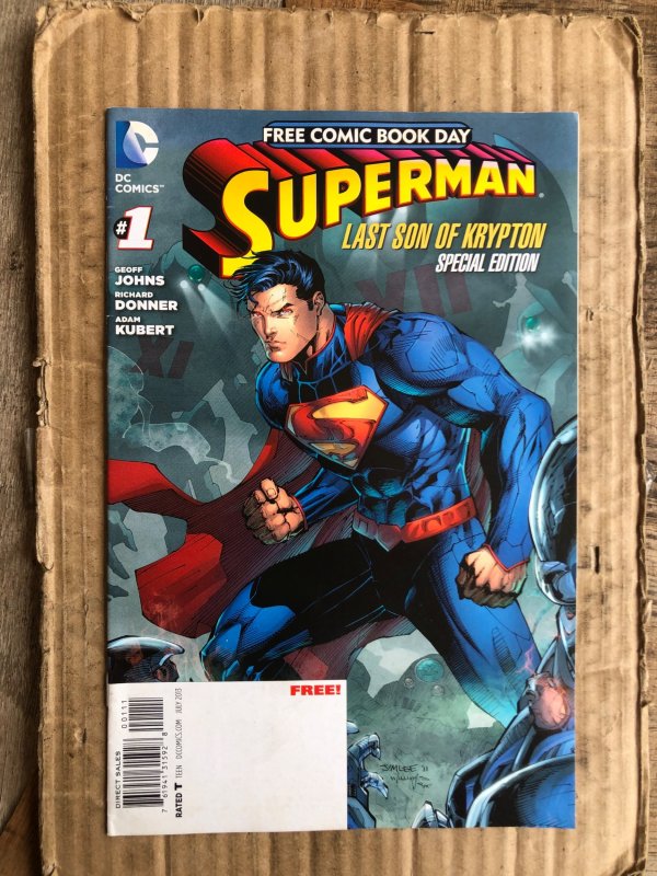 Superman: Last Son of Krypton FCBD Special Edition (2013)