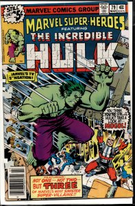 Marvel Super-Heroes #79 (1979) Hulk
