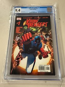 Young Avengers # 1 CGC Graded 9.4 Marvel Comic Book 1st Patriot Kate Bishop JH34