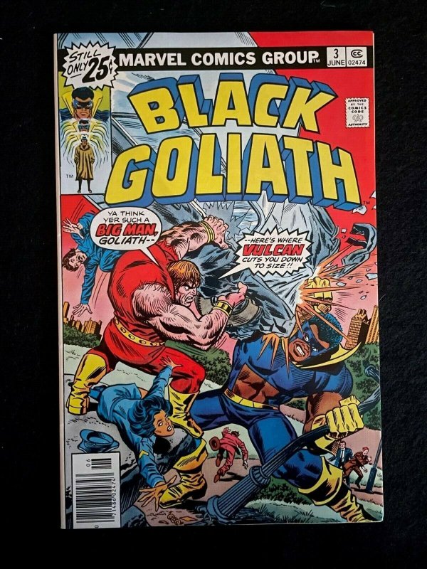 Black Goliath FULL RUN 1-5 1st Solo and Origin, 1st Atom Smasher 1976 Bronze AGE