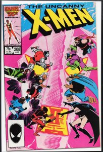 The Uncanny X-Men #208 (1986) X-Men