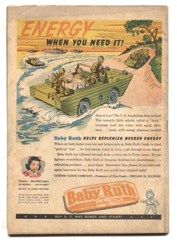 Captain Marvel Adventures #40 1944 - Ghost of the Tower VG/FN