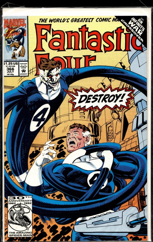 Fantastic Four #366 (1992) Fantastic Four