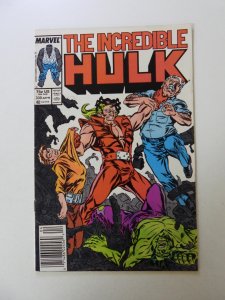 The Incredible Hulk #330 1st Todd McFarlane art on title VF- condition