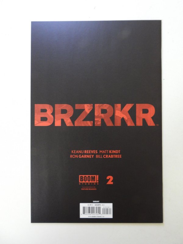 BRZRKR #2 variant (2021) NM condition