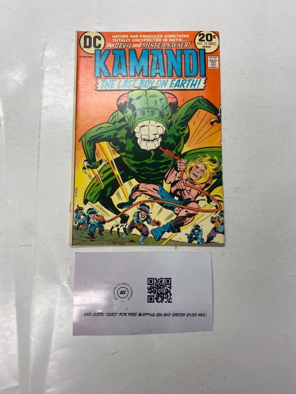 Kamandi The Last Boy On Earth #12 - Jack Kirby VG-FN Marvel Comics Group 18 LI1