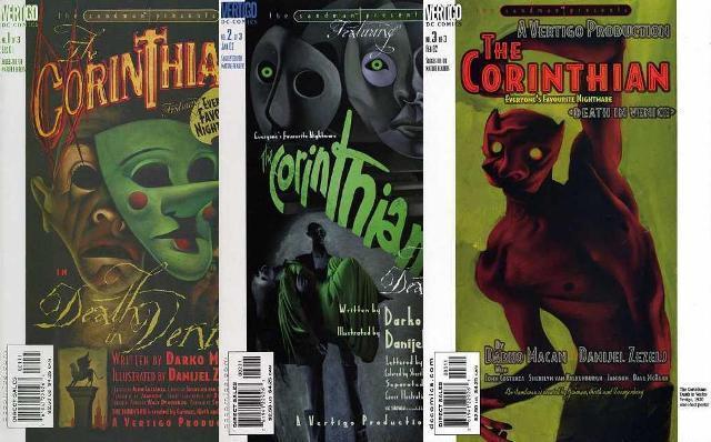 SANDMAN PRESENTS CORINTHIAN (2001 VERTIGO) 1-3