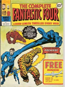 Complete Fantastic Four, The #1 GD ; Marvel UK | low grade comic