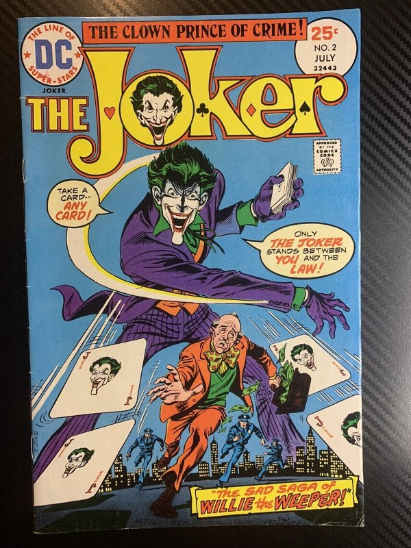 The Joker # 1-9 DC Comics 1975 Complete Run SET Mid Grade to Higher Mid Grade 