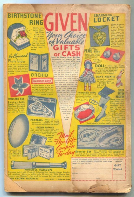 Everyday Astrology Pulp May 1945- SCHOMBURG COVER low grade