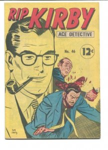 RIP KIRBY ACE DETECTIVE #46-1968-GUN FIGHT VF