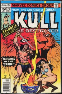 Kull the Destroyer #24 (1977) Kull