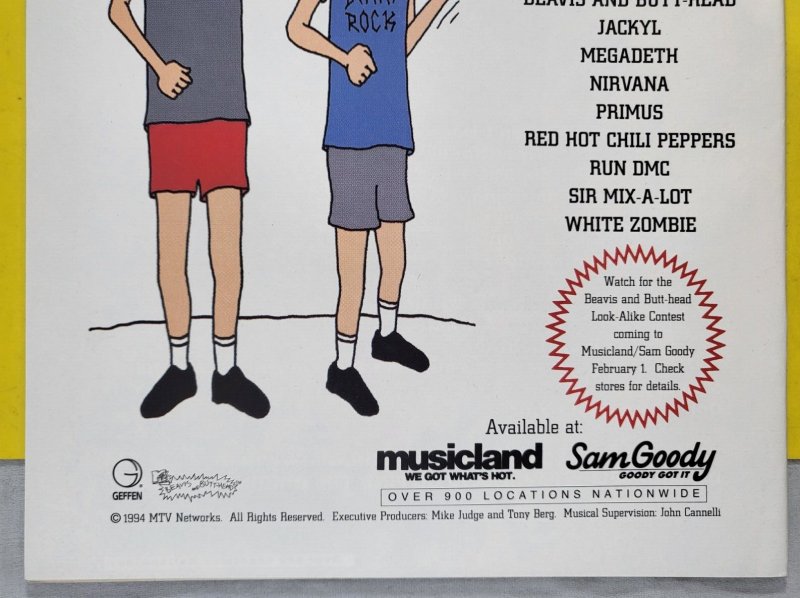 Beavis and Butt-Head #1 1994 NM Marvel Comics MTV