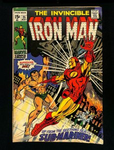Iron Man #25 Vs Sub-Mariner!