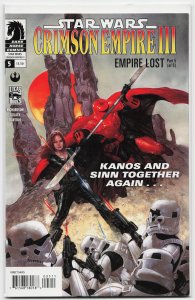 Star Wars: Crimson Empire III - Empire Lost #5 (2012) Star Wars