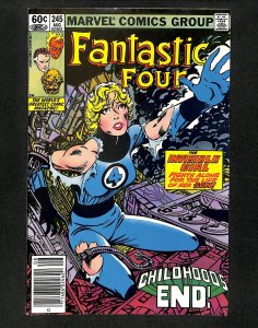 Fantastic Four #245 Invisible Girl!