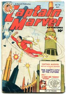 Captain Marvel Adventures #96 1949- Mr Tawny- Golden Age
