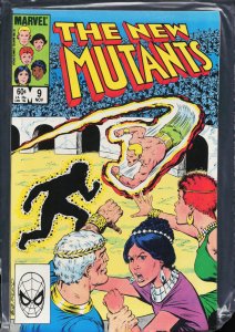 The New Mutants #9 (1983) New Mutants [Key Issue]