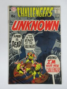 CHALLENGERS OF THE UNKNOWN 69 VG 9/1969