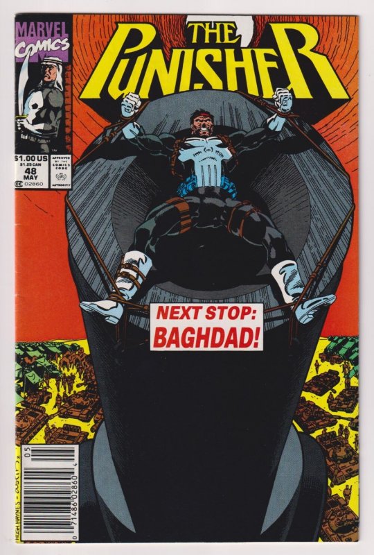 Punisher #48 Microchip | Saracen (Marvel, 1991) VG/FN