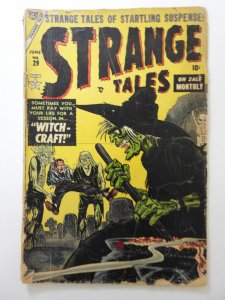 Strange Tales #29 (1954) Witchcraft! Pre-Code Horror! Incredible Cover!