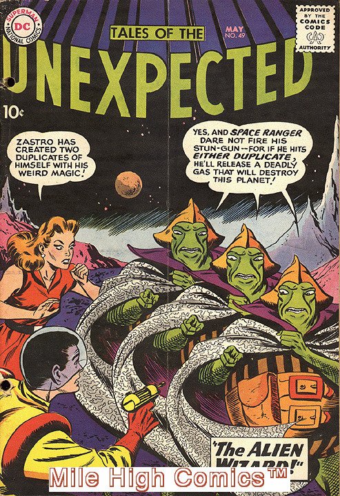 UNEXPECTED (1956 Series) (TALES OF THE UNEXPECTED #1-104) #49 Very Good Comics