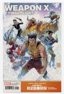 Heroes Reborn: Weapon X & Final Flight #1 Squadron Supreme Alpha Flight NM