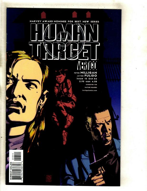 13 Human Target Vertigo Comics # 13 14 15 16 17 18 19 20 21 + # 1 2 3 4  CE1