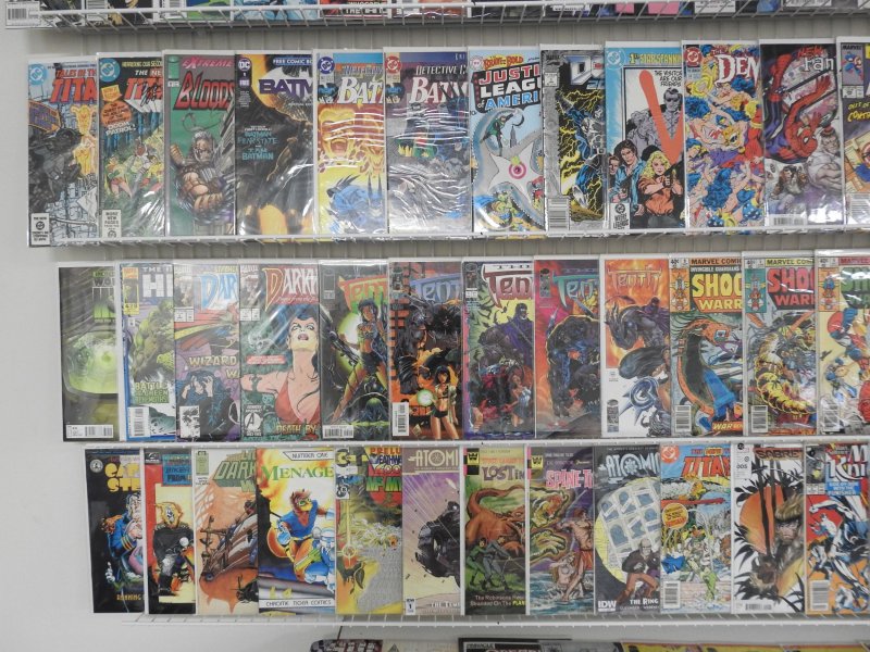Huge Lot 140+ Comics W/ Wolverine, Batman, Hulk, +More! Avg VF Condition!