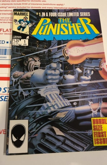 The Punisher #1 (1986) double size first limited series - Mike Zeck