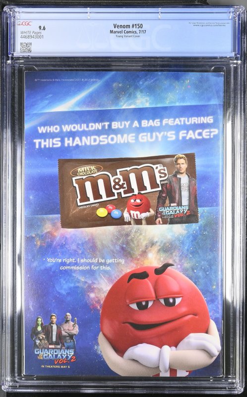 Venom #150 Skottie Young Cover (2017) CGC 9.6