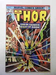 Thor #229 (1974) VG+ Condition MVS intact! centerfold detached bottom staple