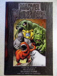 MARVEL MONSTERS FROM THE FILES OF ULYSSES BLOODSTONE # 1