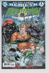 AQUAMAN (2016 DC) #1 CVR A BRAD WALKER