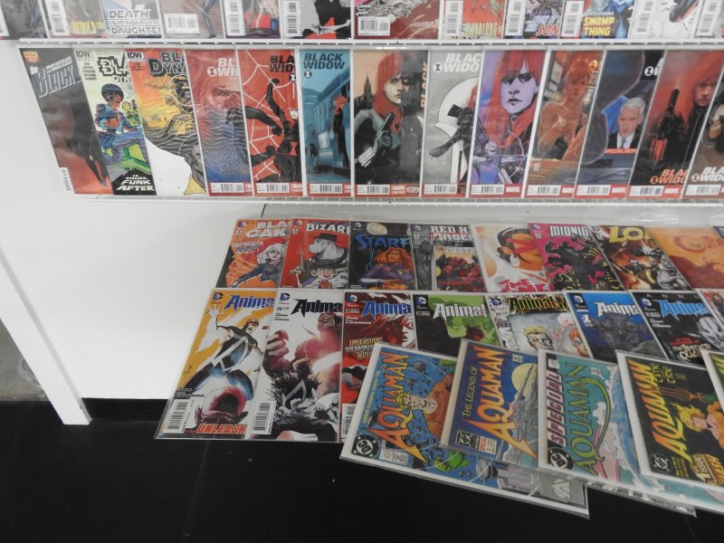 Huge Lot 160+ Comics W/ Superman, Black Widow, +More! Avg VF+ Cond! see desc