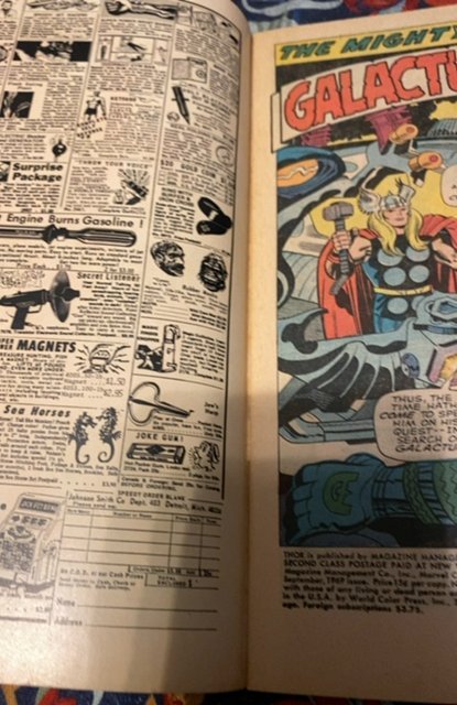 Thor #168 (1969)Guest starring Galactus