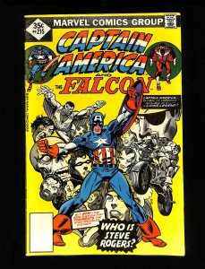 Captain America #215 Whitman Variant