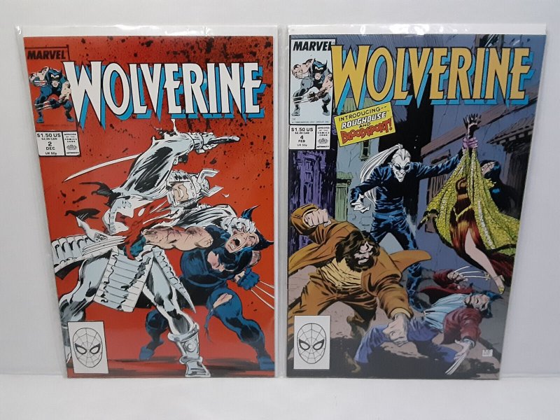 WOLVERINE: #2 AND #4 - 2 BOOKS - FREE SHIPPING!