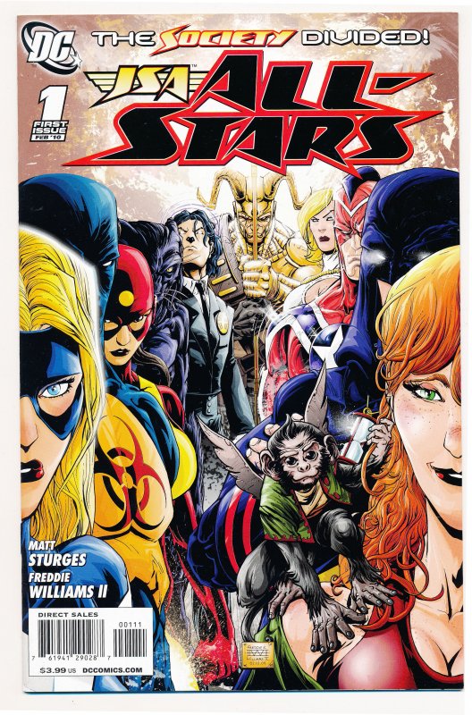 JSA All Stars (2009 2nd Series) #1 NM