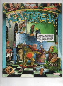 HEARTBREAK COMICS #1, VF, Reid fleming, Milkman, David Boswell, 1984, 1st