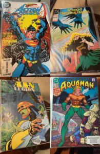 Lot of 4 Comics (See Description) Superman, Alien Legion, Aquaman