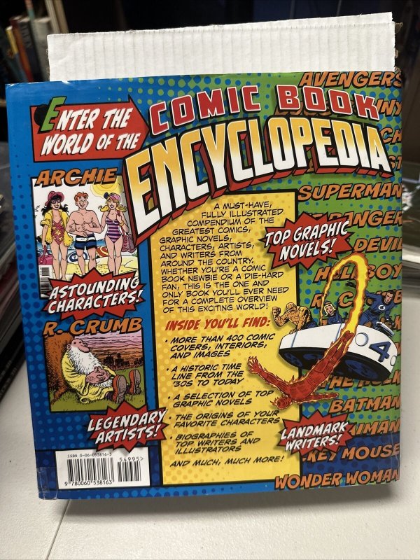 Comic Book Encyclopedia  The Ultimate Guide to Characters Hardcover