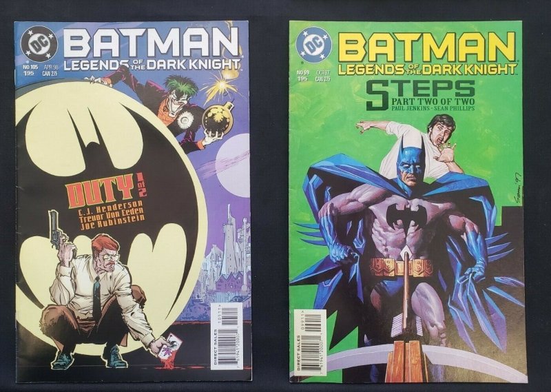 BATMAN 10PC (VF) BATMAN ONE MILLION, BULLOCK'S LAW, BLACK & WHITE 1996-2002