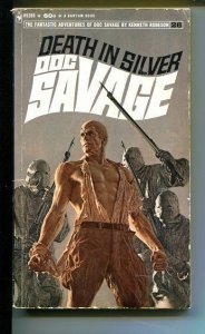 DOC SAVAGE-DEATH IN SILVER-#26-ROBESON-G/VG-JAMES BAMA COVER G/VG