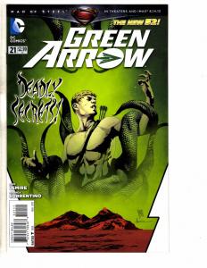 Lot Of 5 Green Arrow DC Comic Books # 17 18 19 20 21 Arrow Batman Flash J237