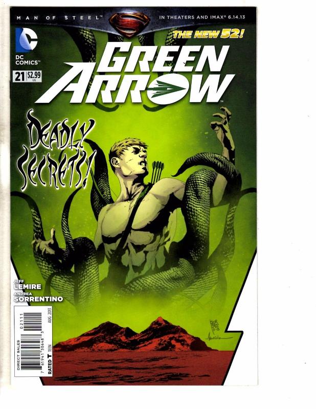 Lot Of 5 Green Arrow DC Comic Books # 17 18 19 20 21 Arrow Batman Flash J237