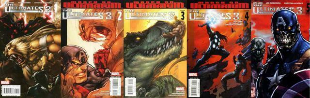 ULTIMATES 3 (2008) 1B,2-4,5B  The complete series!