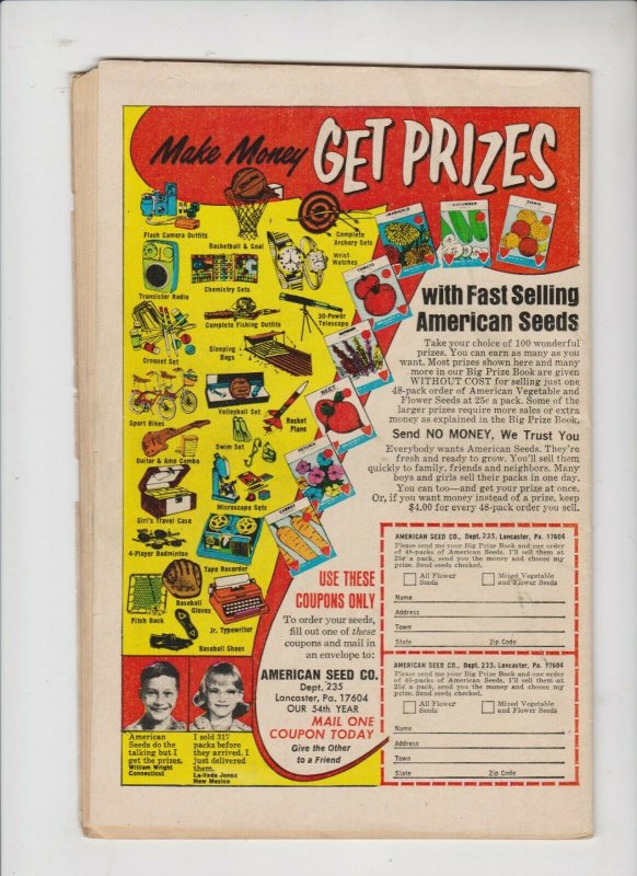 THE NEW GODS V1 #8 1972 DC / LOW GRADE