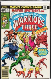 Marvel Spotlight #30 (1976) The Warriors Three
